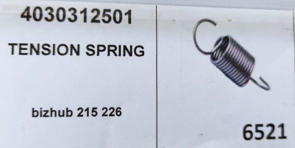 KONICA MINOLTA 4030312501 TENSION SPRING ORIGINAL