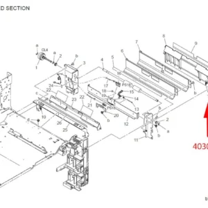 KONICA MINOLTA 4030312501 TENSION SPRING ORIGINAL - Εικόνα 3