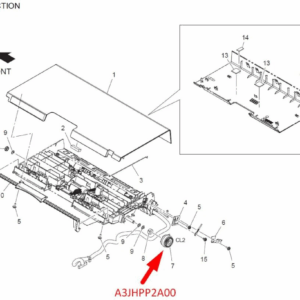 KONICA MINOLTA A3JHPP2A00 ADF DF-625 CLUTCH BIZHUB 215 - Εικόνα 2