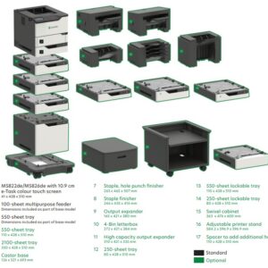 LEXMARK MS826de