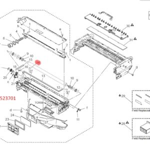 KONICA MINOLTA 4163523701 SEAL REAR - Εικόνα 2