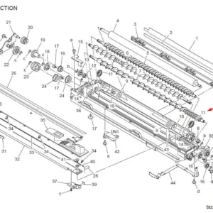 KONICA MINOLTA 4163529801 SPACER ROLLER - Εικόνα 2