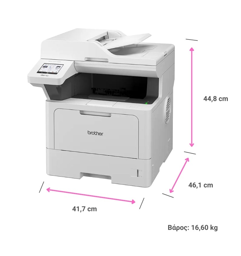 BROTHER MFC-L5710DN B&W LASER ΠΟΛΥΜΗΧΑΝΗΜΑ - Εικόνα 2
