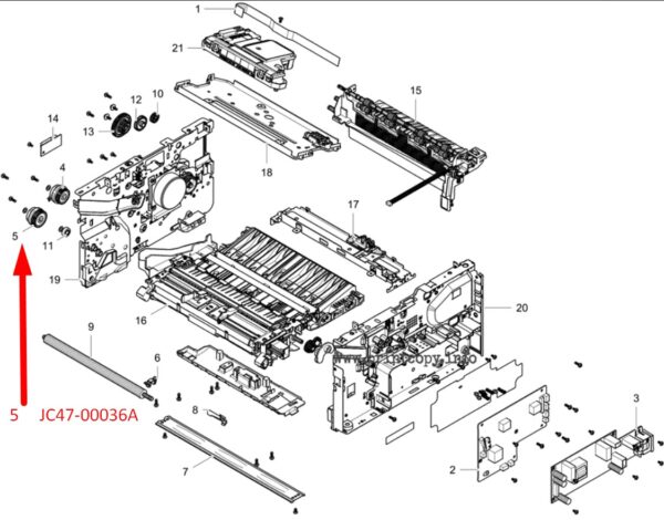 SAMSUNG JC47-00036A CLUTCH ELECTRIC