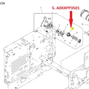 KONICA MINOLTA A0XXPP3501 GEAR ΓΡΑΝΑΖΙ - Εικόνα 4