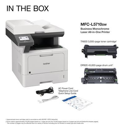 BROTHER MFC-L5710DW B&W LASER MFP