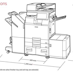 SHARP BP-55C26 COLOR LASER ΦΩΤΟΤΥΠΙΚΟ ΜΑΖΙ ΜΕ 2ο ΣΥΡΤΑΡΙ & ΕΡΓΟΣΤΑΣΙΑΚΗ ΒΑΣΗ - Εικόνα 4