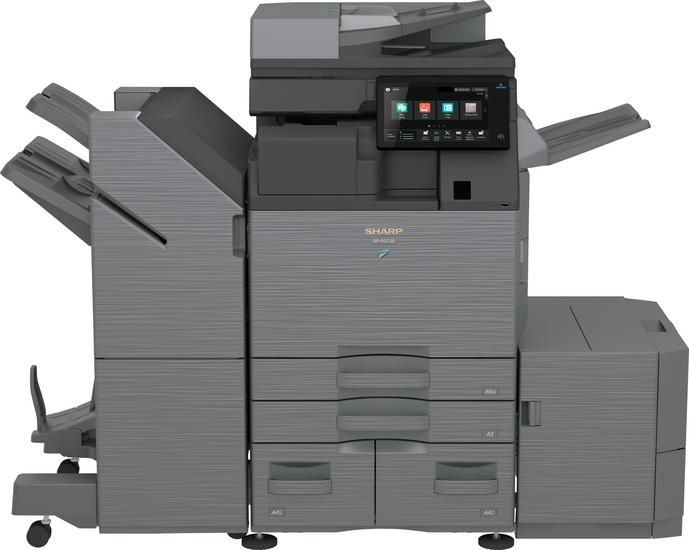 SHARP BP-60C45 COLOR LASER ΦΩΤΟΤΥΠΙΚΟ ΜΑΖΙ ΜΕ 2ο ΣΥΡΤΑΡΙ & ΕΡΓΟΣΤΑΣΙΑΚΗ ΒΑΣΗ - Εικόνα 2