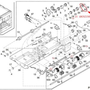 SHARP LBOSZ1508FCZZ OLIVETTI LBOSZ1851FCZZ REGISTRATION CAM BOSS - Εικόνα 2
