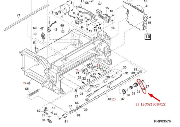 SHARP LBOSZ1508FCZZ OLIVETTI LBOSZ1851FCZZ REGISTRATION CAM BOSS