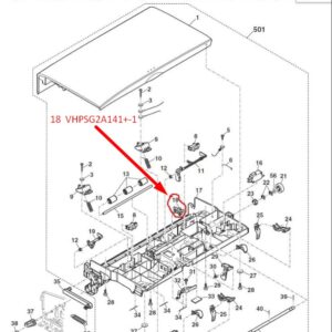 SHARP VHPSG2A141+-1 PHOTO SENSOR ORIGINAL - Εικόνα 3