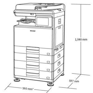 SHARP BP-22C25 COLOR LASER ΦΩΤΟΤΥΠΙΚΟ - Εικόνα 3